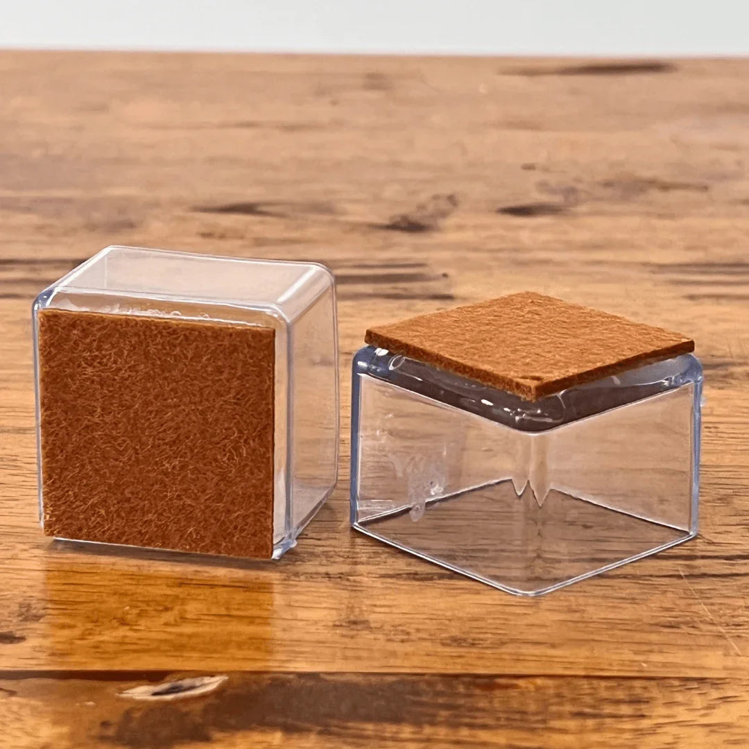 Square Felt Silicone Chair Leg Protectors | Extra-Durable Chair Floor Protectors