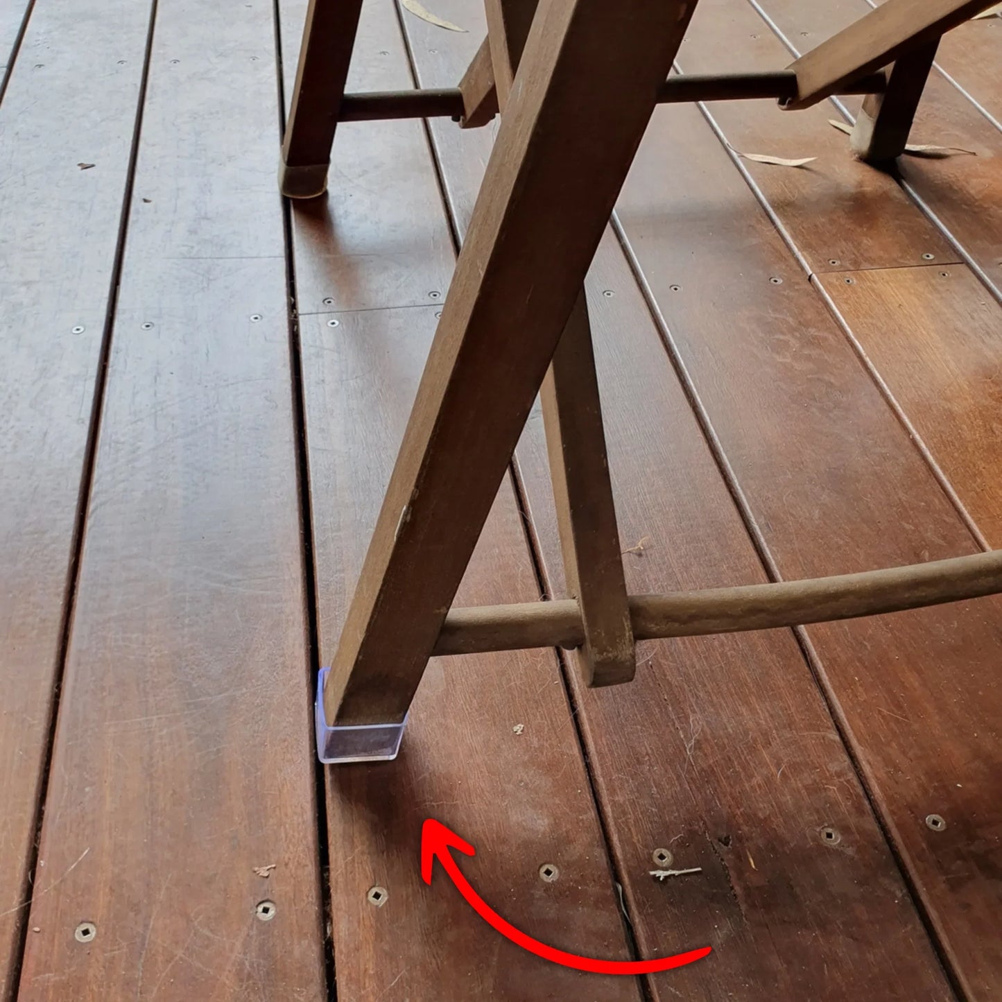 Square Felt Silicone Chair Leg Protectors | Extra-Durable Chair Floor Protectors