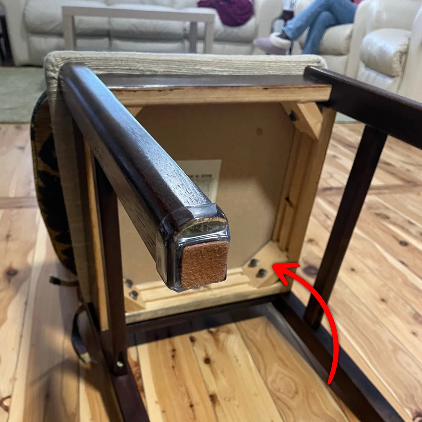 Square Felt Silicone Chair Leg Protectors | Extra-Durable Chair Floor Protectors