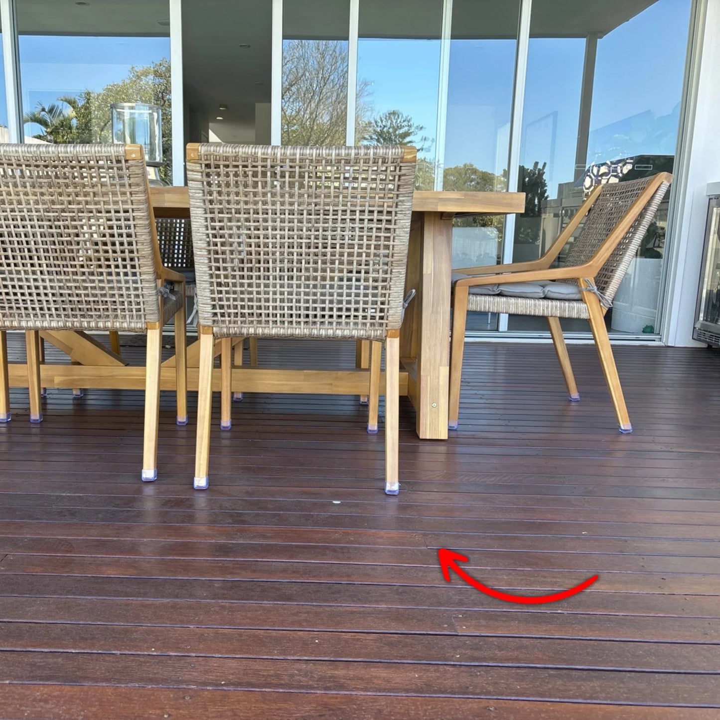 Square Felt Silicone Chair Leg Protectors | Extra-Durable Chair Floor Protectors