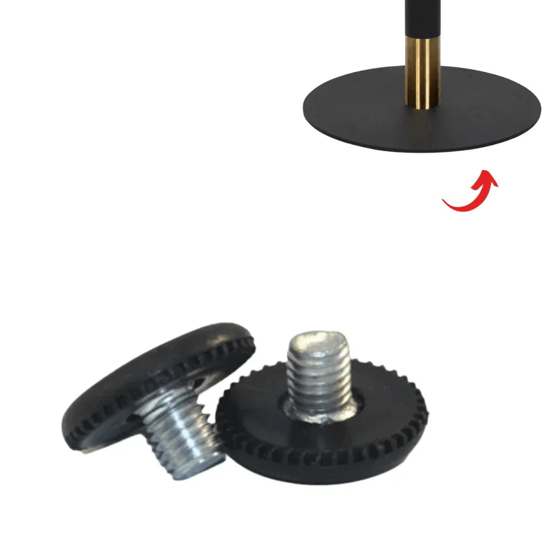Adjustable Table Feet - 8mm | No show - Chair Caps Australia - www.chaircapsaustralia.com.au
