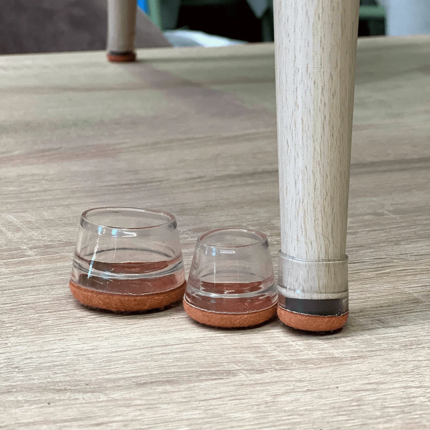 Groovy Flex Silicone Felt Chair Leg Protectors | Stretchy Edition