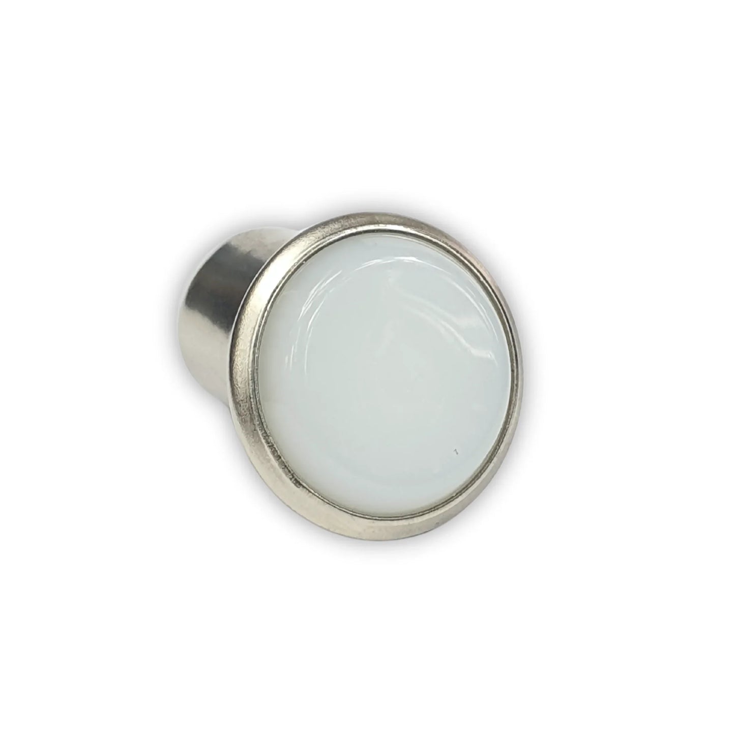 Self-Leveling Vintage Chair Leg Protector – Nickel Plated Swivel Base (NEW) - Chair Caps Australia - www.chaircapsaustralia.com.au