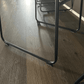 Black Clip-on Felt Sled Chair Glide - 10-13mm | Floor Protection