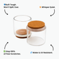 Round Felt Silicone Chair Leg Protectors | Extra-Durable Chair Floor Protectors