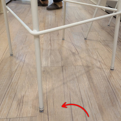 Round Felt Silicone Chair Leg Protectors | Extra-Durable Chair Floor Protectors