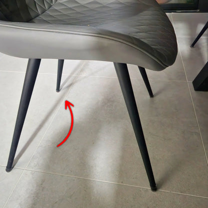 Round Felt Silicone Chair Leg Protectors | Extra-Durable Chair Floor Protectors