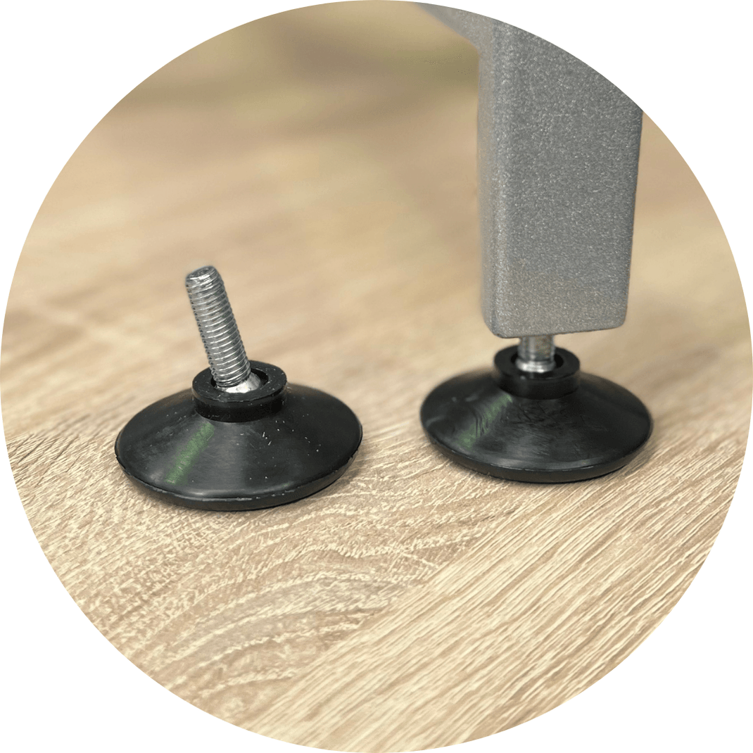 Self-Leveling Table Feet | Adjustable Table Feet & Table Leg Tips