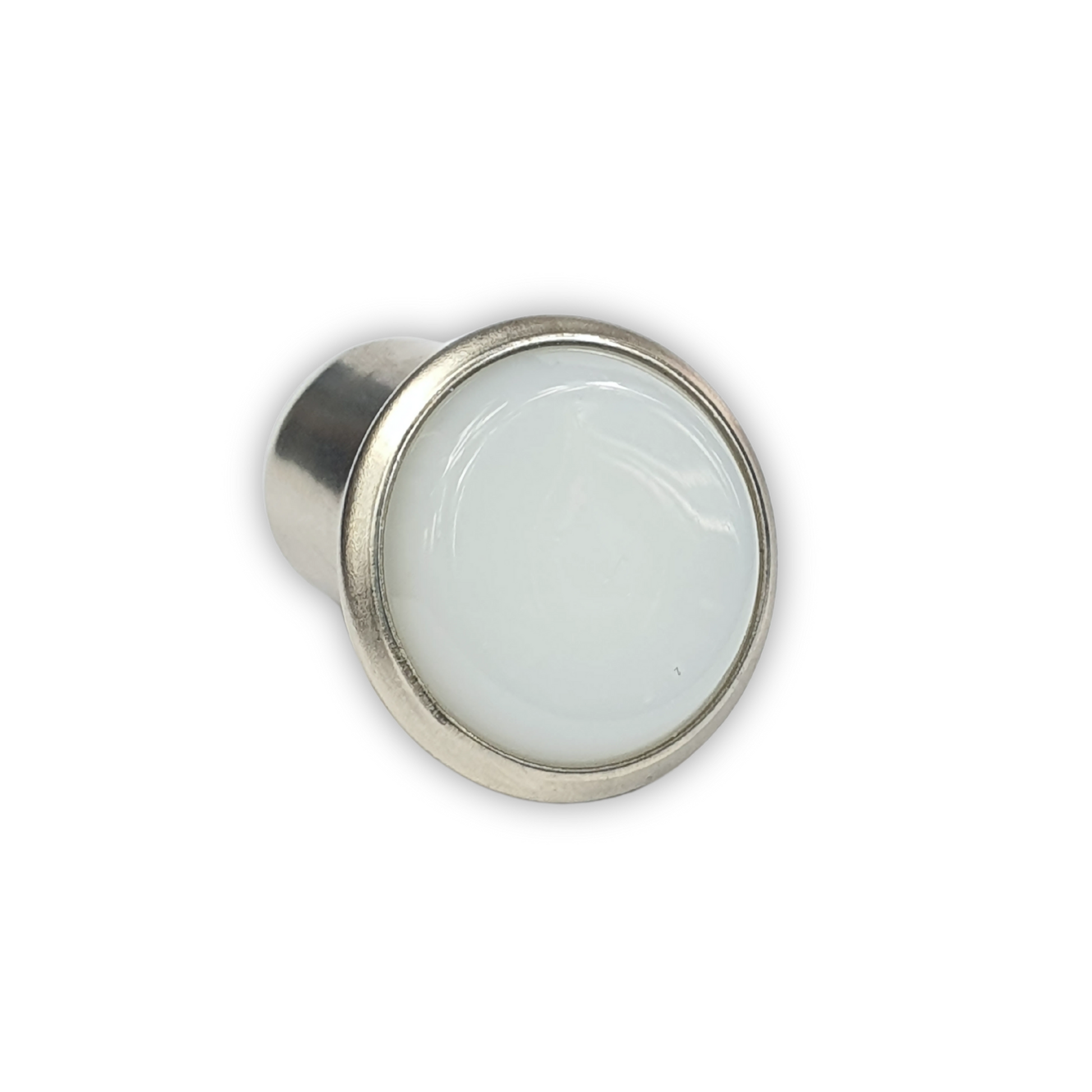 Self-Leveling Vintage Chair Leg Protector – Nickel Plated Swivel Base (NEW) - Chair Caps Australia - www.chaircapsaustralia.com.au