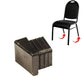 Internal Angled Leaning Chair Leg Caps - Multiple Sizes - Chair Caps Australia - www.chaircapsaustralia.com.au