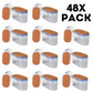 Oval Chair Leg Protector Glides - 48x Pack