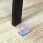 Rectangle Silicone Chair Leg Cap - Outdoor Furniture Leg Protection - Chair Caps Australia - www.chaircapsaustralia.com.au