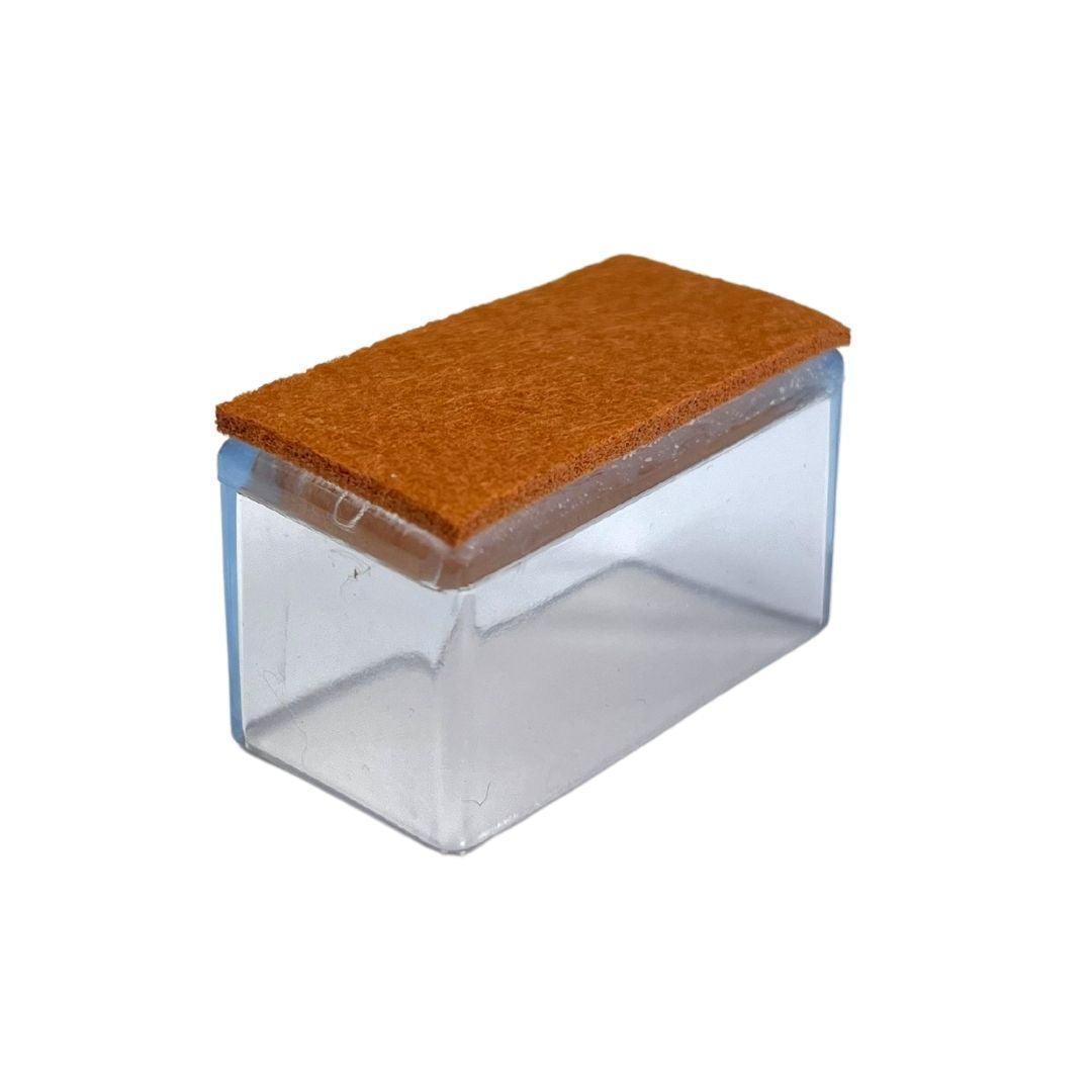 Rectangular Felt Silicone Chair Leg Protectors - Chair Floor Protectors - Chair Caps Australia - www.chaircapsaustralia.com.au