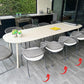 Round Silicone Chair Cap - Outdoor Furniture Leg Protection - Chair Caps Australia - www.chaircapsaustralia.com.au