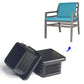 Square Internal Chair Leg Caps - Range by 8mm-48mm - Chair Caps Australia - www.chaircapsaustralia.com.au