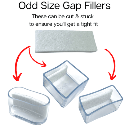 Thick Silicone Chair Leg Floor Protector - Outdoor Furniture Leg Protection - Chair Caps Australia - www.chaircapsaustralia.com.au